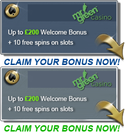 Mr Green Casino Bonus