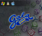 Playing bingo at Gala online