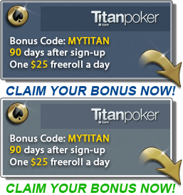 No deposit freerolls at Titan